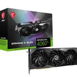 گرافیک ام اس ای مدل MSI 4060 Ti Gaming X Slim