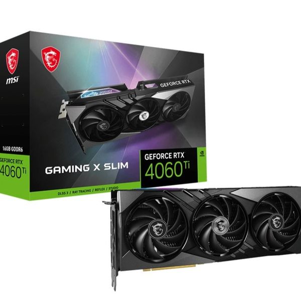گرافیک ام اس ای مدل MSI 4060 Ti Gaming X Slim