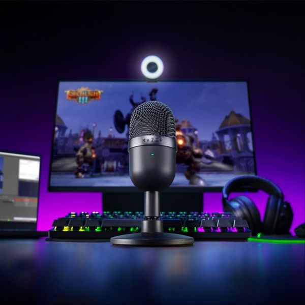 میکروفن کندانسر ریزر مدل Seiren mini
