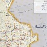 نقشه تقسیمات کشوری ایران گلاسه