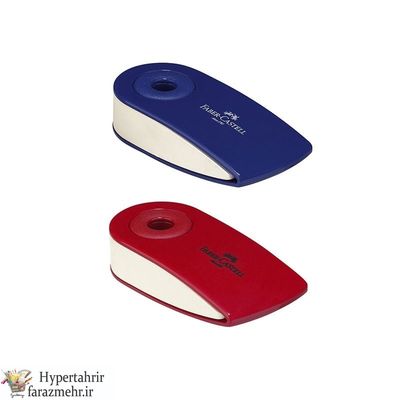 پاکن فابر کاستل (Faber Castell)  مدل اسلیو کد 182411 رنگبندی (قرمز - سرمه ای )