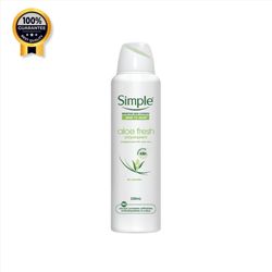 اسپری ضد تعریق آلوئه ورا سیمپل Simple اورجینال Aloe fresh