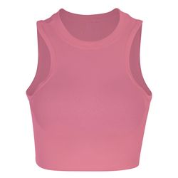 کراپ‌تاپ زنانه پپا مدل BORN TO SLAY رنگ صورتی