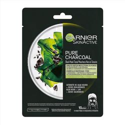 ماسک صورت ورقه ای گارنیه Garnier مدل Pure Charcoal حاوی زغال فعال