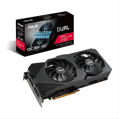 کارت گرافیک ایسوس مدل ASUS DUAL RX 5700 O8G EVO