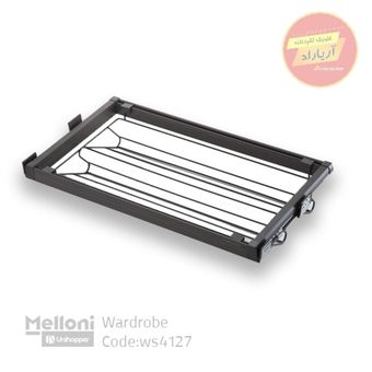جاکفشی ریلی مفتولی داخل کمد 4127 ملونی