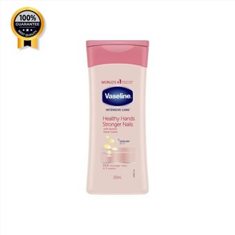کرم مغذی دست و ناخن وازلین Vaseline اورجینال Stronger Nails Hand Cream حجم 200 میل