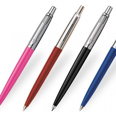 خودکار پارکر (Parker) مدل ژوتر اسپشیال نیمه استیل  مشکی رنگ