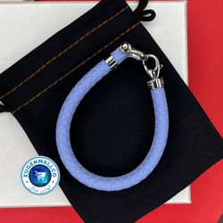 دستبند امگا Omega مسترکوالیتی به همراه پک اورجینال رنگ یاسی Omega Bracelet