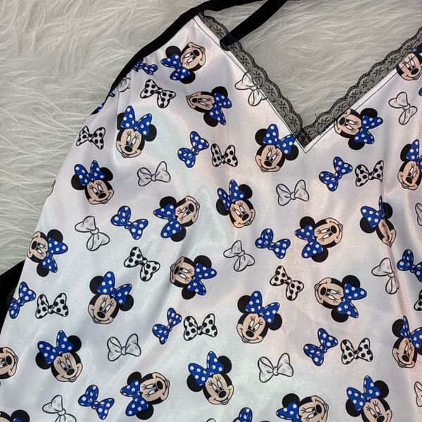 ست تاپ و شورتک ساتن اعلا میکی موس