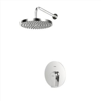 دوش حمام کسری مدل فیدل توکار کروم (تیپ1)