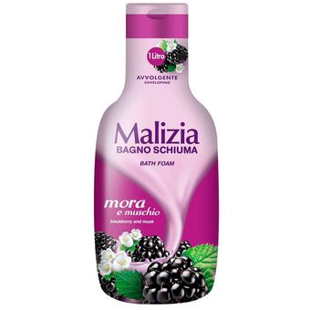 شامپو بدن مالیزیا Malizia مدل mora شاه توت حجم 1 لیتر