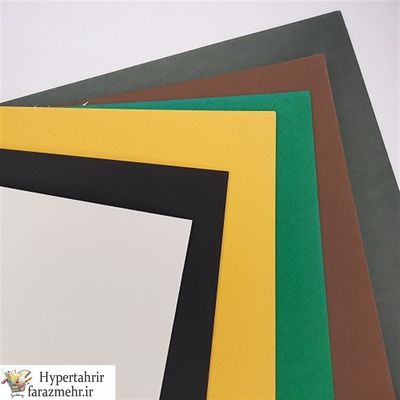 مقوا ماکت اشتنباخ  50*70 رنگبندی ( سفید - مشکی -سرمه ای--قرمز -آبی -زرد- نارنجی قهوه ای-کرم )