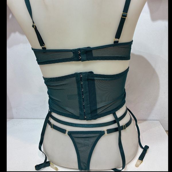 ست کمر کرستی سه تیکه سلطنتی فنر دار