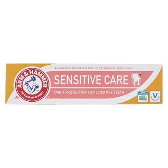 خمیر دندان آرم اند همر Arm & Hammer مدل Sensitive Care حجم 125 گرم