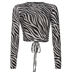 نیم تنه زنانه پپا مدل Zebra