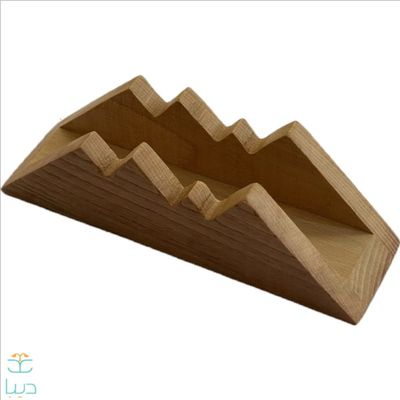 جا دستمال کاغذی چوبی