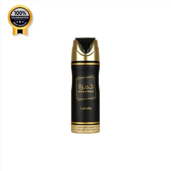 اسپری خمره مشکی لطافه Lattafa اورجینال مشابه آنجلز شیر حجم 200 میل