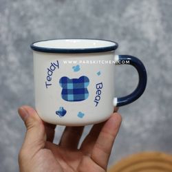 ماگ سرامیکی تدی سرمه ای