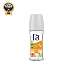 مام رول ضد تعریق زنانه فا FA اورجینال مدل Freshly free رایحه خیار حجم 50 میل