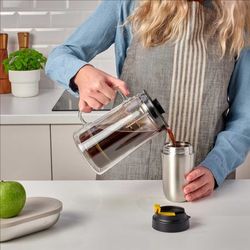 ماگ مسافرتی استیل ایکیا مدل ENVALDIG