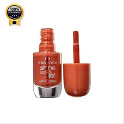 لاک ژل ناخن اسنس Essence اورجینال نارنجی مدل Shine last & go شماره 84