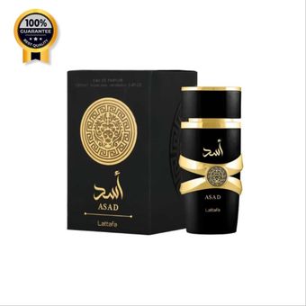 ادکلن مردانه اسد لطافه اورجینال Lattafa Perfumes Asad حجم 100 میلی لیتر