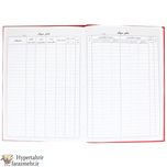دفتر 100 برگ حسابداری رحلی( معین-کل-روزنامه-روزنامه4-انبار-حضور و غیاب-صندوق...)