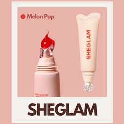 لیپ گلاس کریستالی آبرسان شیگلم ( Sheglam Crystal Glaze Moisturizing Lip Care - Melon Pop )