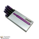 کاتریج (فشنگی) خودنویس لامی(Lamy) کد T10 بسته 5 تایی حجم (مشکی-آبی-قرمز-سبز-نارنجی-زرد-صورتی-فیروزه ای -بنفش-سرمه ای )