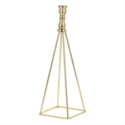 جا شمعی فلزی طرح روشنا