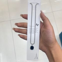 گردنبند پلاک مشکی