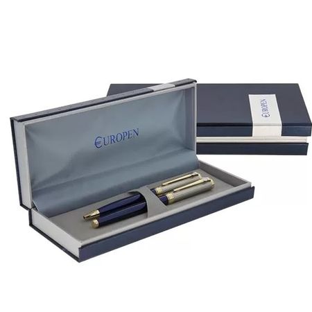 جفتی خودکار و خودنویس یوروپن(EUROPEN) مدل اسپریت  ESPRIT رنگبندی ( آبی-مشکی)
