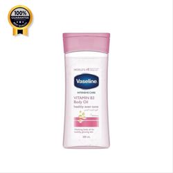روغن بدن وازلین Vaseline اورجینال حاوی ویتامین B3 حجم 200 میل
