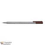 روان نویس نوک نمدی  استدلر (STAEDTLER) مدل تریپلاس   Triplus Fineliner کد 334 رنگبندی ( 48 رنگ )