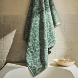 حوله دست و صورت زارا هوم طرح PLANT JACQUARD