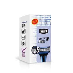 تیغ اصلاح ناس مدل اسکورت فلکس 5 همراه با تیغ یدک