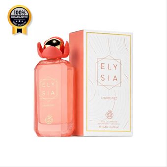 ادکلن زنانه الیسیا لیچه فیز فراگرنس ورد Fragrance World اورجینال مشابه کایالی اسپارکلینگ لیچی حجم 100 میل
