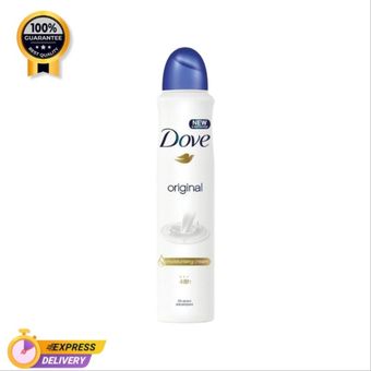 اسپری ضد تعریق زنانه داو Dove اورجینال مدل Go Fresh با رایحه Original حجم 250 میلی لیتر