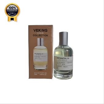 ادکلن سانتال 33 ویکینگ کالکشن veking collection اورجینال کد 101 حجم 25 میل