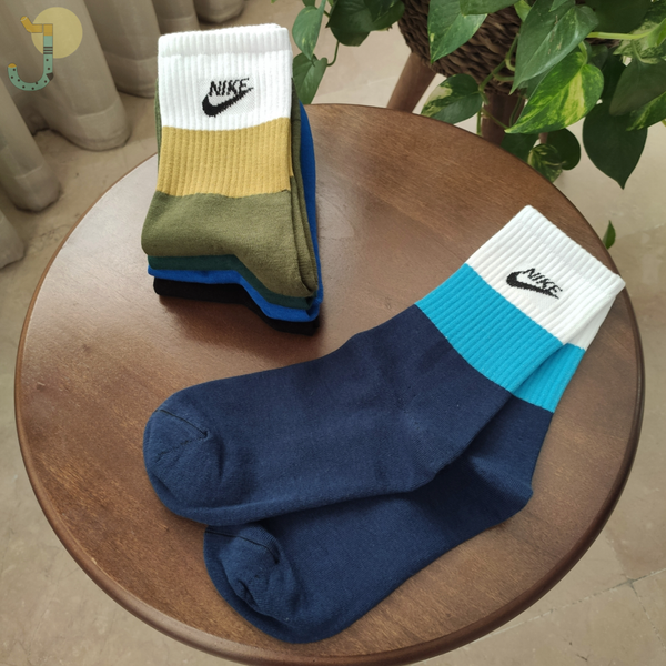 جوراب ساقدار کش انگلیسی یونیسکس طرح نایکی برند دومینو