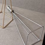 جا شمعی فلزی طرح روشنا