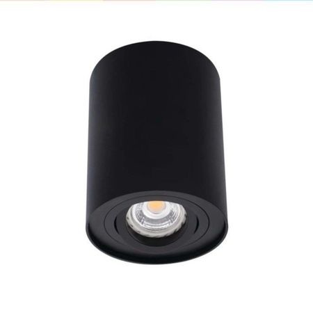 چراغ سقفی استوانه روکار هالوژن خور چرخشی(کد: 126)