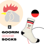 جوراب ساقدار کش انگلیسی یونیسکس گورین گلدوزی برند دومینو