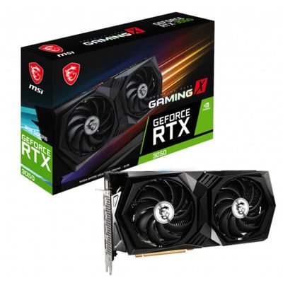 کارت گرافیک ام اس آی مدل GeForce RTX 3050 GAMING X 8G