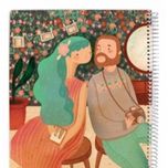 دفتر مستر (Mr note)  100 برگ مجلد در طرح های مختلف