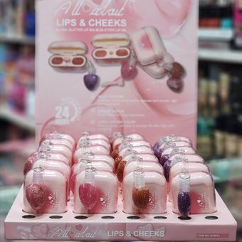 رژلب ایرپادی بیلیون بیوتی Billion beauty اصلی آویزدار 3*1 در 4 رنگ