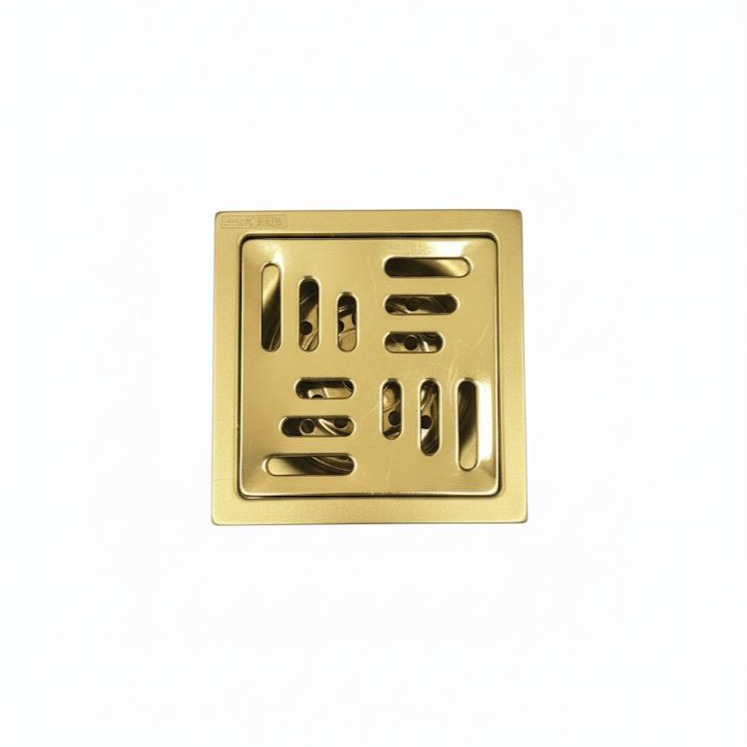 کفشور تمام استیل طلایی مربع