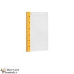 اوراق یادداشت 6 سوراخه  پاپکو (Papco) کد  NB-638-SH رنگبندی (مشکی-نوک مدادی-گلبهی-قرمز-زرد-سبز-سدری-یشمی-آبی-سرمه ای-زرشکی)