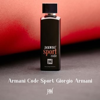 عطر ادکلن جیورجیو آرمانی کد اسپورت  100 میل جانوین (جکوین) Giorgio Armani Code Sport Johnwin